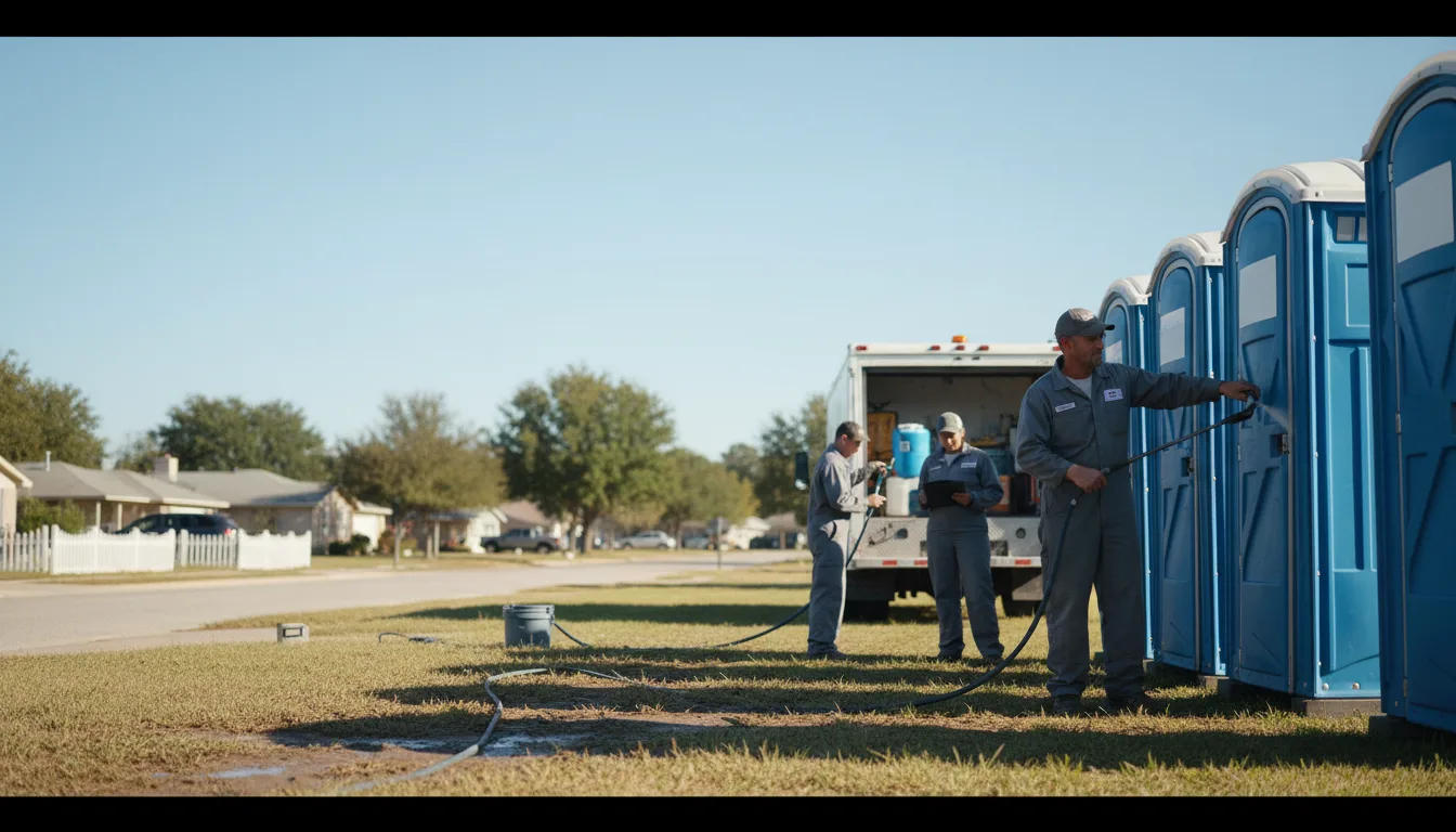 Long-Term Portable Toilet Rental in Terlton, OK near me